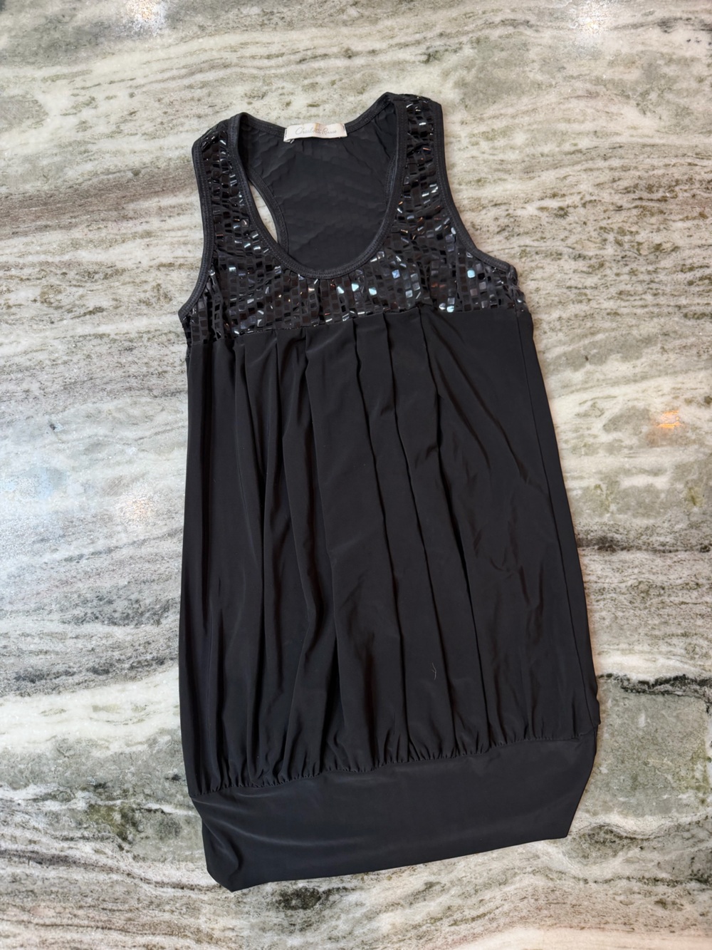 Charlotte Russe Black Sequin Tank Top
Y2K Vibes